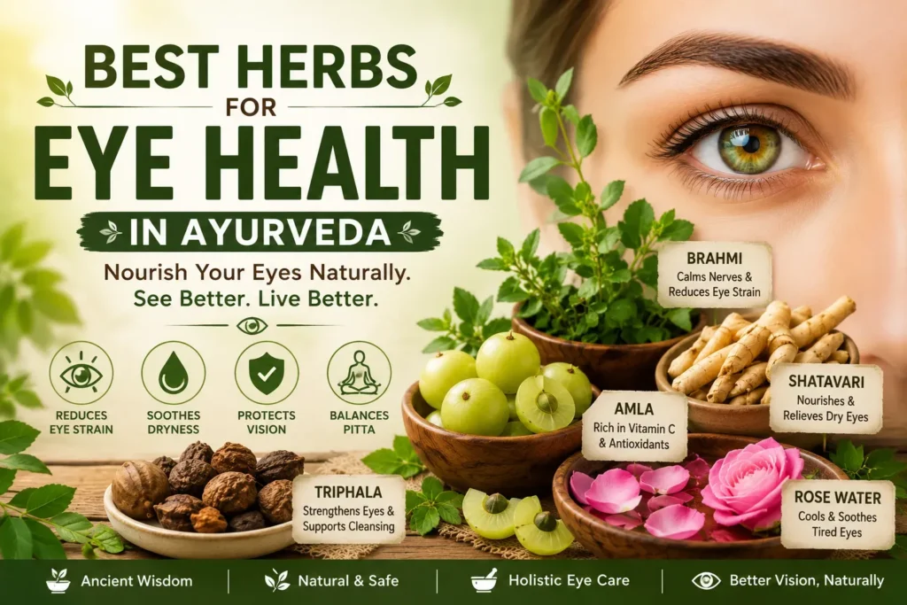 Best Herbs for Eye Health in Ayurveda