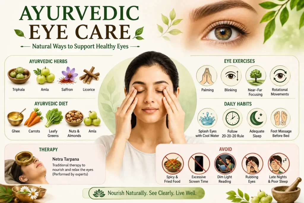 Ayurvedic Eye Care: Natural Ways to Support Healthy Eyes